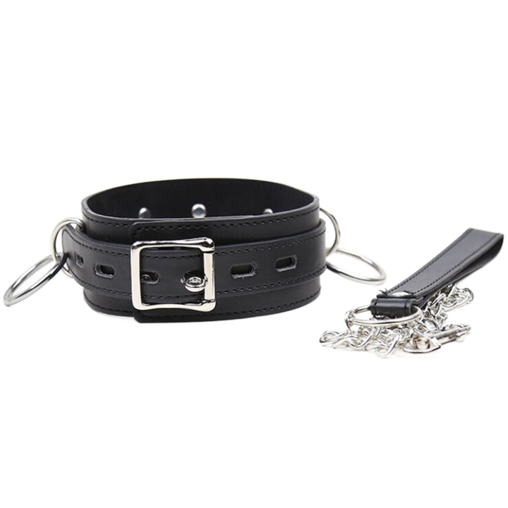 Submission-Halskette mit 3 Ringen von Ohmama Fetish | Fesselliebe.de