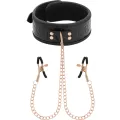 Halsband mit Nippelklemmen von Begme Black Edition