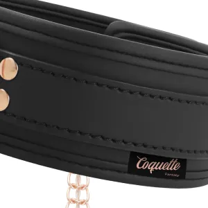 Fantasy-Nippelklemmen-Halskette mit Neoprenfutter von Coquette Fantasy