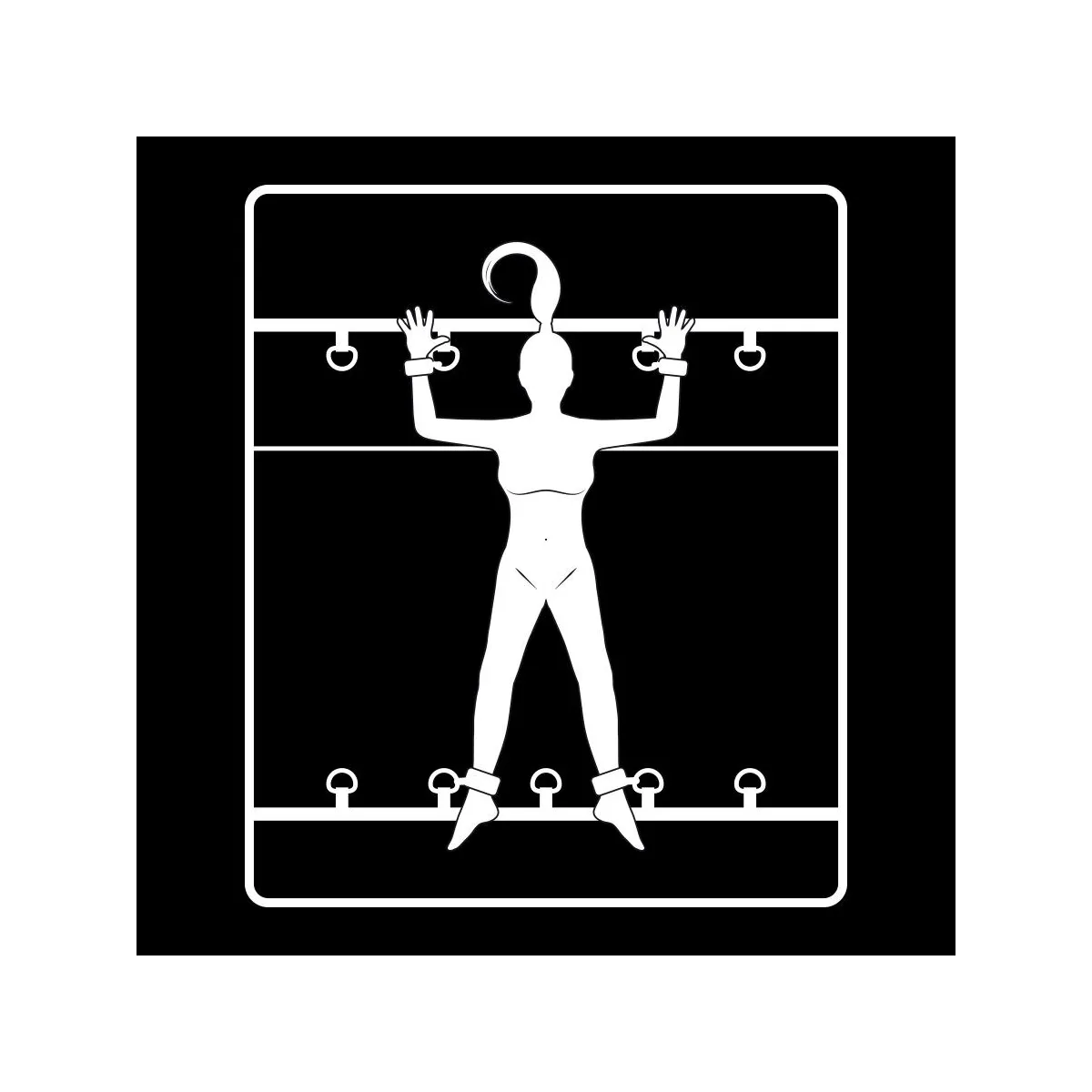 Luxus-Bettband-Set mit Noprene-Futter von Fetish Submissive Bondage | Fesselliebe.de