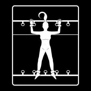 Luxus-Bettband-Set mit Noprene-Futter von Fetish Submissive Bondage