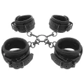 Hand- und Knöchel-Handschellen-Set mit Noprene-Futter von Fetish Submissive Bondage