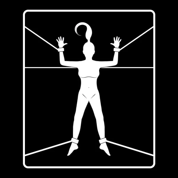 Set aus Handschellen und Krawatten mit Noprene-Futter von Fetish Submissive Bondage | Fesselliebe.de