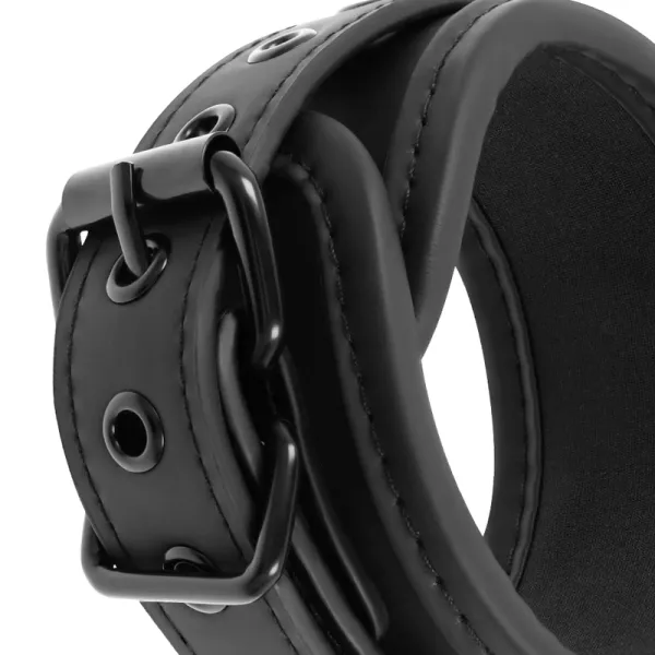 Set aus Handschellen und Krawatten mit Noprene-Futter von Fetish Submissive Bondage | Fesselliebe.de