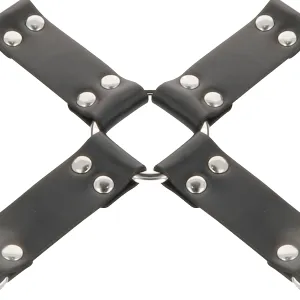 Lederhandschellen für Füsse und Hände Schwarz von Darkness Bondage