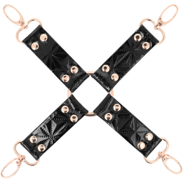 Vegane Leder-Hog-Krawatte von Begme Black Edition | Fesselliebe.de