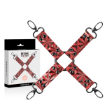 Premium Veganes Leder-Schweinekrawatte von Begme Red Edition | Fesselliebe.de