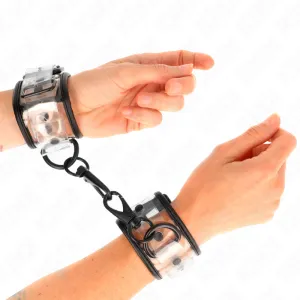 Transparent Handgelenkmanschetten Verstellbar 18-30 cm X 5,5 cm von Kink Wrist Restraint