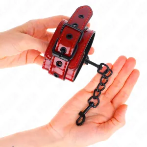 Dunkelrote Handgelenkmanschetten 23 X 5 cm von Kink Wrist Restraint