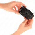 mit Dunkler Spitze Überzogene Handgelenkmanschetten Verstellbar Schwarz 19-26 cm von Kink Wrist Restraint