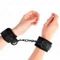 Dark Lace Cuffs Neoprene Handgelenk Manschetten Verstellbar Schwarz 20-29 cm X 5 cm von Kink Wrist Restraint