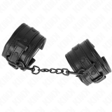 Handgelenkfesseln Schwarz Verstellbar 20-30 cm X 6 cm von Kink Wrist Restraint | Fesselliebe.de
