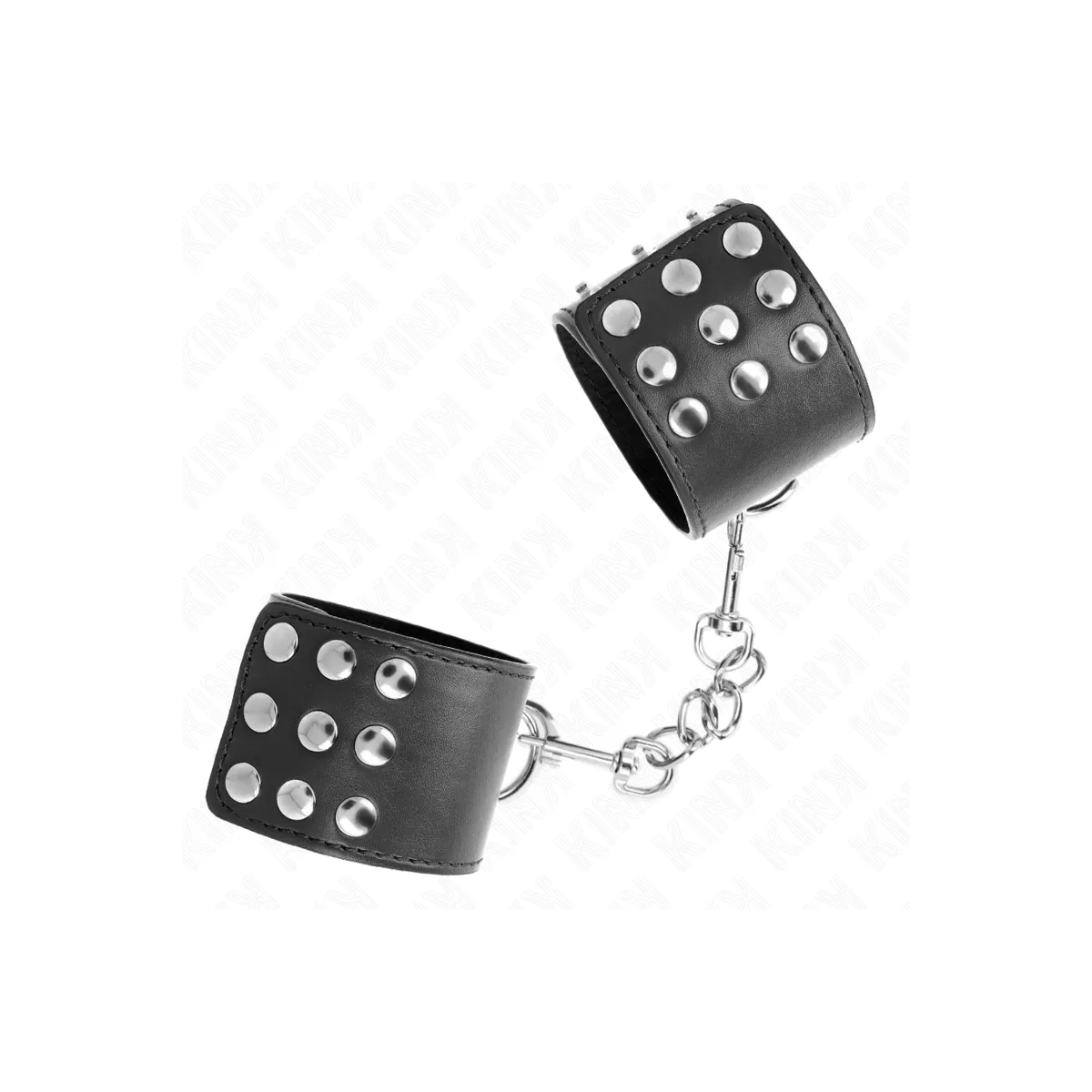 Handgelenkfesseln mit Druckverschluss Schwarz Verstellbar 19-24 cm X 5,5 cm von Kink Wrist Restraint | Fesselliebe.de