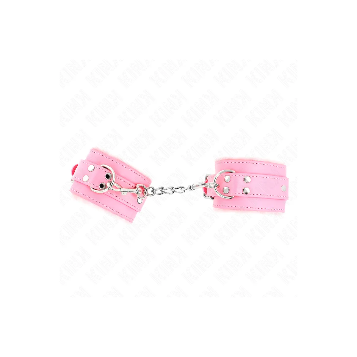 Handgelenkfesseln Rosa mit Rosa Gürtel Verstellbar 17-29 cm X 6 cm von Kink Wrist Restraint | Fesselliebe.de