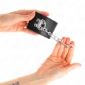 Handgelenkfesseln mit Vorhängeschloss Verschluss Schwarz Verstellbar 16-23 cm X 5,5 cm von Kink Wrist Restraint