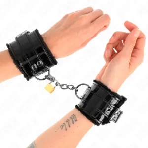 Leichte Handgelenksfesseln mit Kupferschloss, Verstellbar 17-29 cm X 5,5 cm von Kink Wrist Restraint