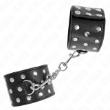 Punk Handgelenkfesseln Verstellbar 19-24 cm X 5,5 cm von Kink Wrist Restraint | Fesselliebe.de