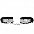 Dünne Handgelenksfesseln Schwarz/Silber 30 X 4 cm von Kink Wrist Restraint