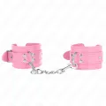 Einfache Handgelenksfesseln Rosa Verstellbar 20-23 cm X 5,5 cm von Kink Wrist Restraint