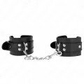 Einfache Handgelenksfesseln Schwarz Verstellbar 20-23 cm X 5,5 cm von Kink Wrist Restraint