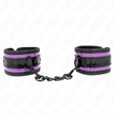 Neopren Handgelenkfesseln Helllila Verstellbar 21-28 cm X 5 cm von Kink Wrist Restraint | Fesselliebe.de