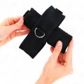 Kreuzmanschetten Schwarz 34 X 5,5 cm von Kink Wrist Restraint
