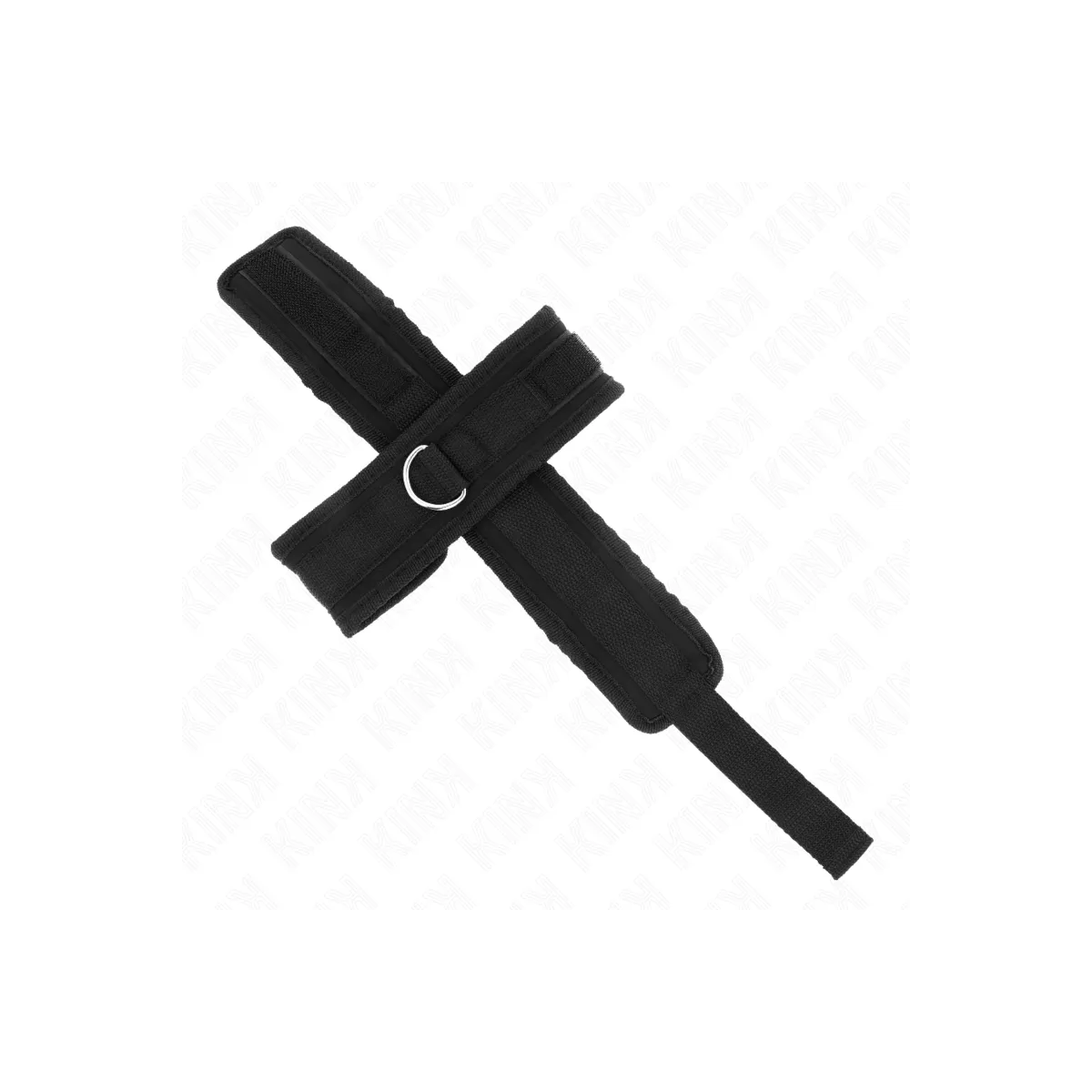 Kreuzmanschetten Schwarz 34 X 5,5 cm von Kink Wrist Restraint | Fesselliebe.de