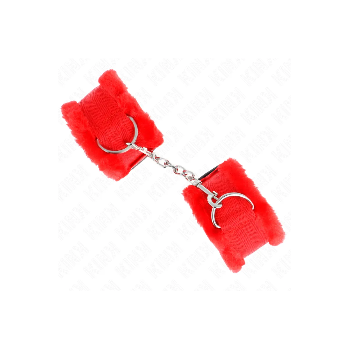 Handgelenkfesseln Rot Verstellbar 17-31 cm X 7 cm von Kink Wrist Restraint | Fesselliebe.de