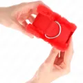 Handgelenkfesseln Rot Verstellbar 17-31 cm X 7 cm von Kink Wrist Restraint
