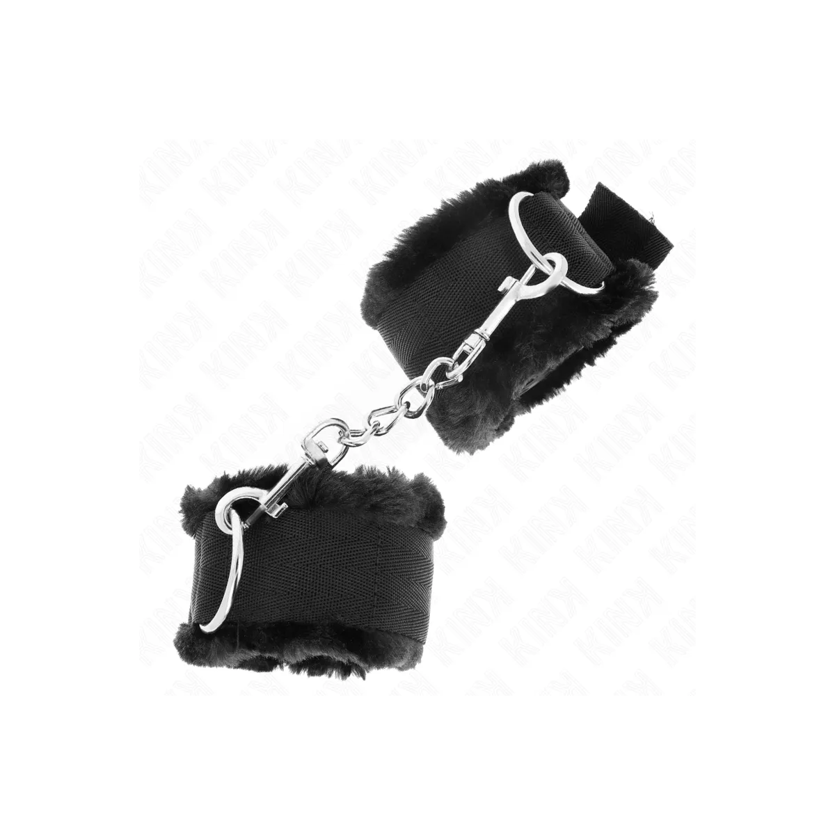 Handgelenkfesseln Schwarz Verstellbar 17-31 cm X 7 cm von Kink Wrist Restraint | Fesselliebe.de