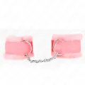 Handgelenkfesseln Rosa Verstellbar 17-31 cm X 7 cm von Kink Wrist Restraint