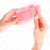 Handgelenkfesseln Rosa Verstellbar 17-31 cm X 7 cm von Kink Wrist Restraint | Fesselliebe.de
