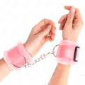 Handgelenkfesseln Rosa Verstellbar 17-31 cm X 7 cm von Kink Wrist Restraint
