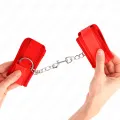 Neopren Handgelenkfesseln Rot 42 X 5 cm von Kink Wrist Restraint