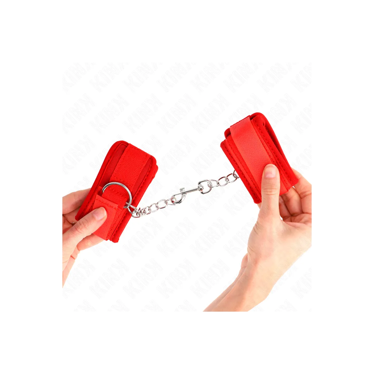 Neopren Handgelenkfesseln Rot 42 X 5 cm von Kink Wrist Restraint | Fesselliebe.de