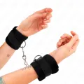 Beginner Pelzhandmanschetten Schwarz 30 X 7 cm von Kink Wrist Restraint