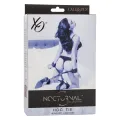 Nocturnal Hog Tie Connector Cuero Einstellbar Schwarz von Calexotics