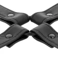 Handschellenverbindung aus Veganem Leder von Fetish Submissive Bondage
