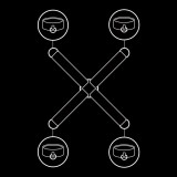 Handschellenverbindung aus Veganem Leder von Fetish Submissive Bondage | Fesselliebe.de