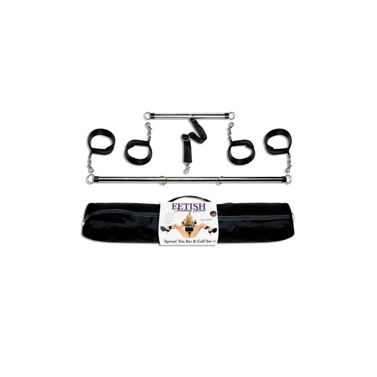 Spread Em Stangen- und Cuff-Set von Fetish Fantasy Series | Fesselliebe.de