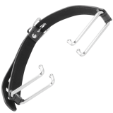 Knebel mit Schwarzem Haken von Darkness Bondage | Fesselliebe.de