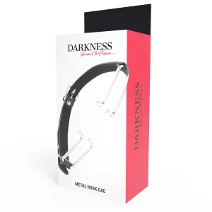 Knebel mit Schwarzem Haken von Darkness Bondage