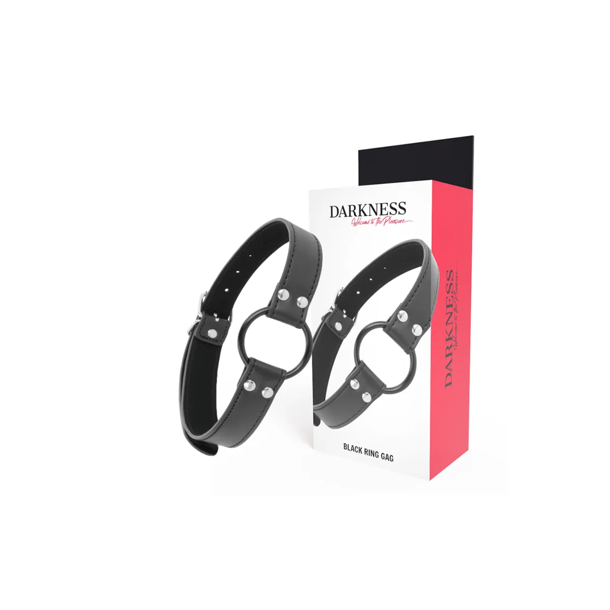 Gag mit Ringdurchmesser 3,6 cm von Darkness Bondage | Fesselliebe.de