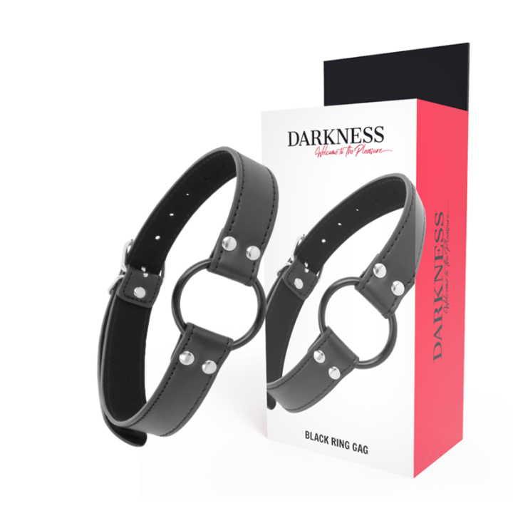 Gag mit Ringdurchmesser 3,6 cm von Darkness Bondage | Fesselliebe.de