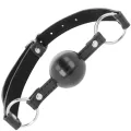 Schwarzer Ballknopf von Darkness Bondage