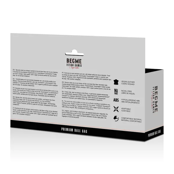 Veganes Leder von Begme Red Edition | Fesselliebe.de