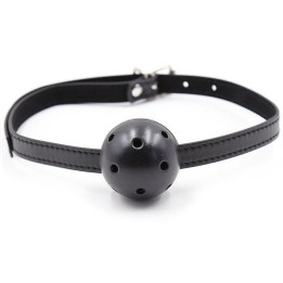 Knebel mit Ball und Öffnungen von Ohmama Fetish | Fesselliebe.de