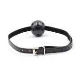 Knebel mit Ball und Öffnungen von Ohmama Fetish | Fesselliebe.de