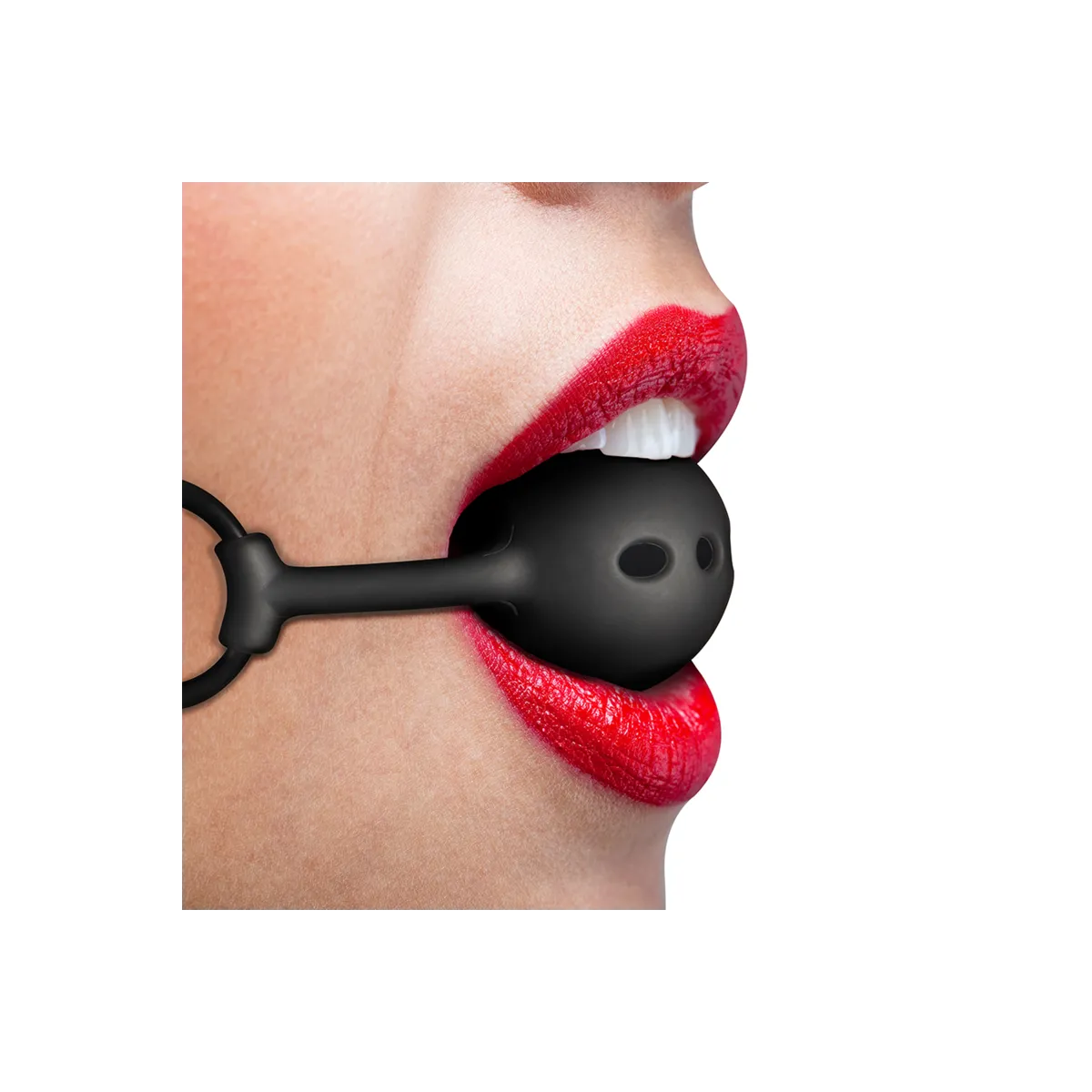 Atmungsaktiver Ballknopf aus Silikon von Fetish Submissive Bondage | Fesselliebe.de