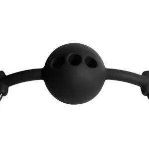 Atmungsaktiver Ballknopf aus Silikon von Fetish Submissive Bondage